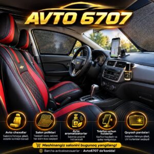 🚗 Avtomobilda har doim bo‘lishi kerak bo‘lgan 10 ta muhim aksessuar
