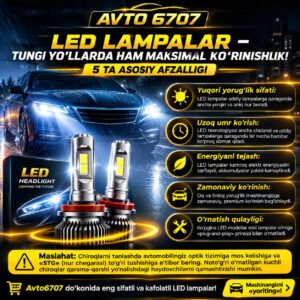 🚗 Avtomobilda har doim bo‘lishi kerak bo‘lgan 10 ta muhim aksessuar