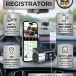 Avtomobil uchun HD DVR videoregistrator kamera