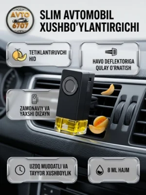 avtomobil-aromatizatori-slim-deflektor-uchun