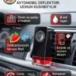 avtomobil-aromatizatori-slim-deflektor-uchun